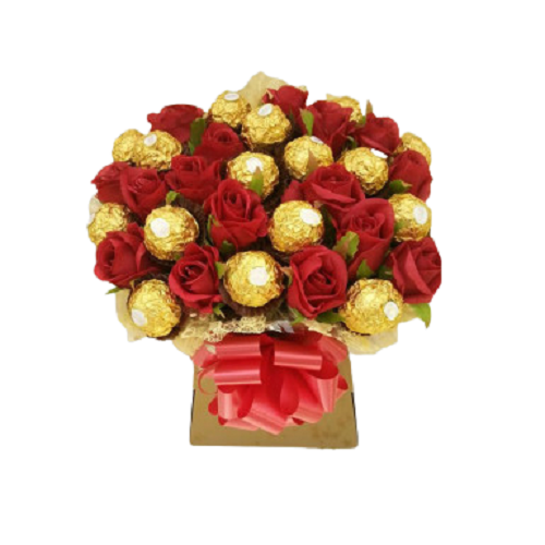 Chocolate-Roses - Bouquet-